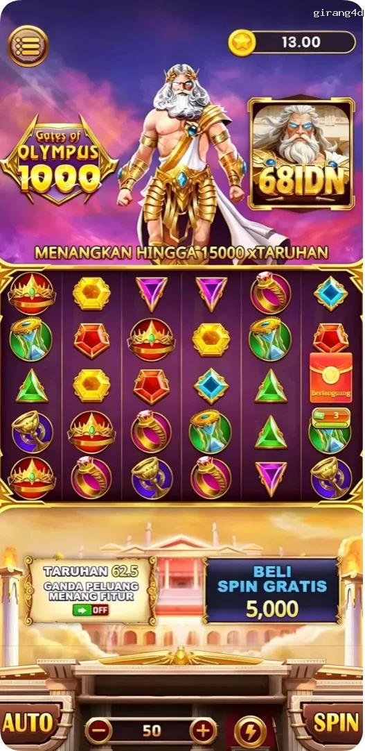 girang4d Tangkapan Layar - APK Resmi